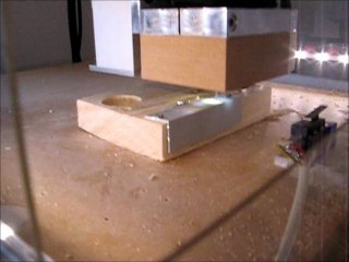 Homemade Milling aluminium with my Profiler