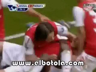 أهداف مقابلة آرسنال 3.3 نورويش