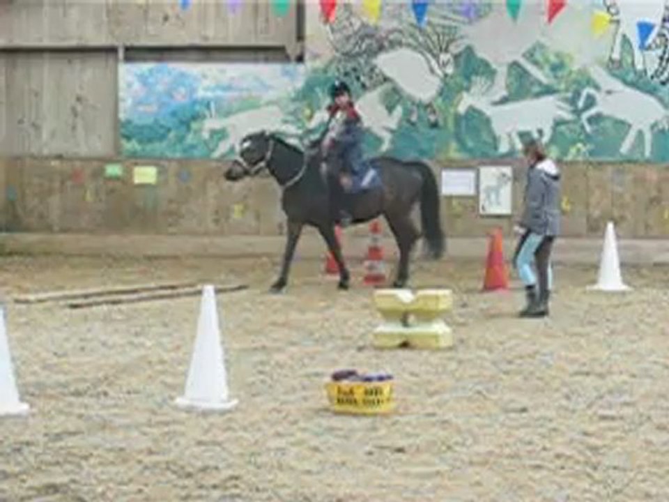 Avril 2009 : équitation avec Séverine