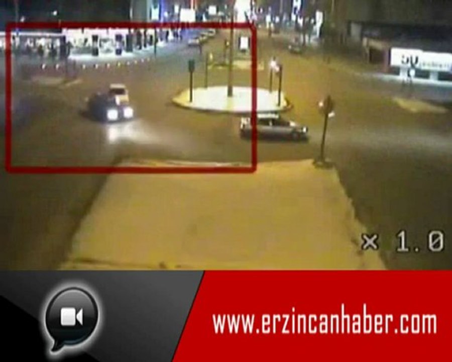 Erzincan Mobese Kaza Görüntüleri