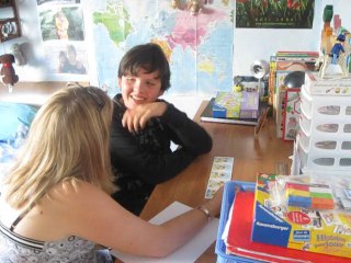 Juillet 2009 : séance avec Alexandra