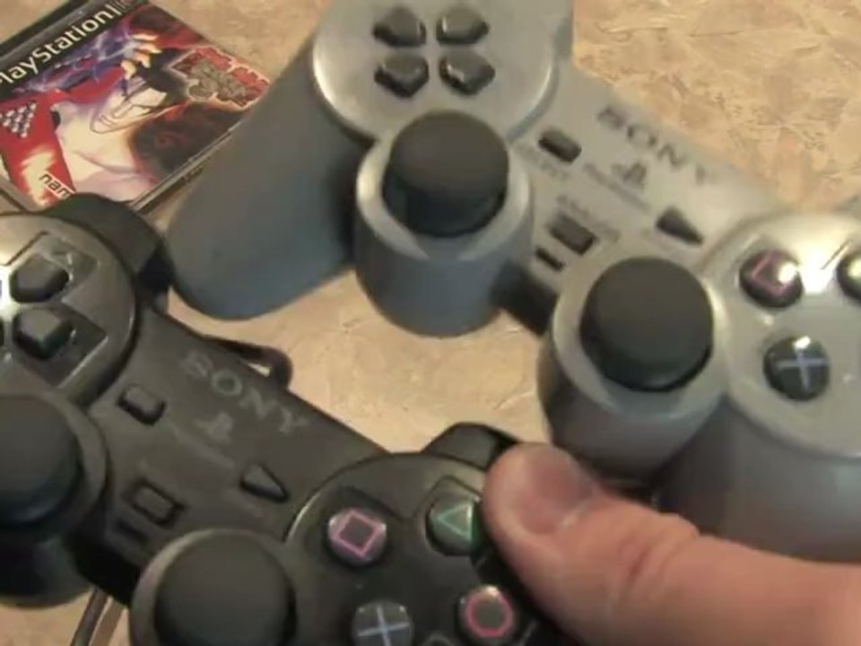 Classic Game Room - PLAYSTATION DUALSHOCK 1 Controller review