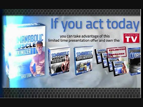Somanobolic Muscle Maximizer-Kyle Leon-Explosive Muscle Gain