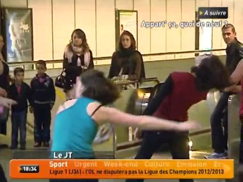 La danse s'invite dans le métro lyonnais!