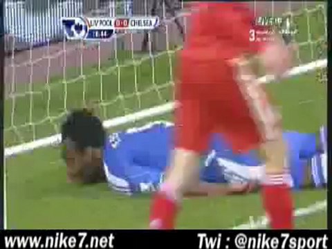 هدف ليفربول الأول ضد تشيلسي