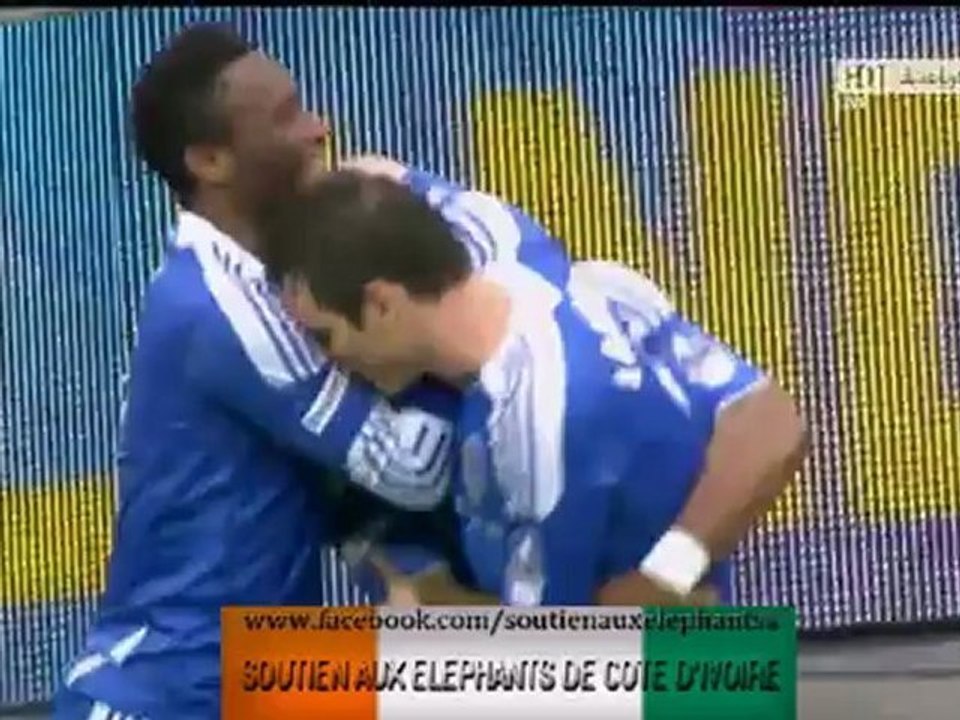 CHELSEA 2 vs1 LIVERPOOL 1 Le But  DE Didier Drogba