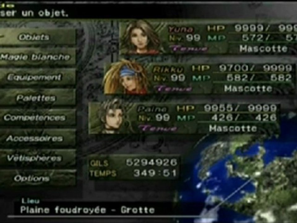 Final Fantasy X-2 [36] Le retour des Maths