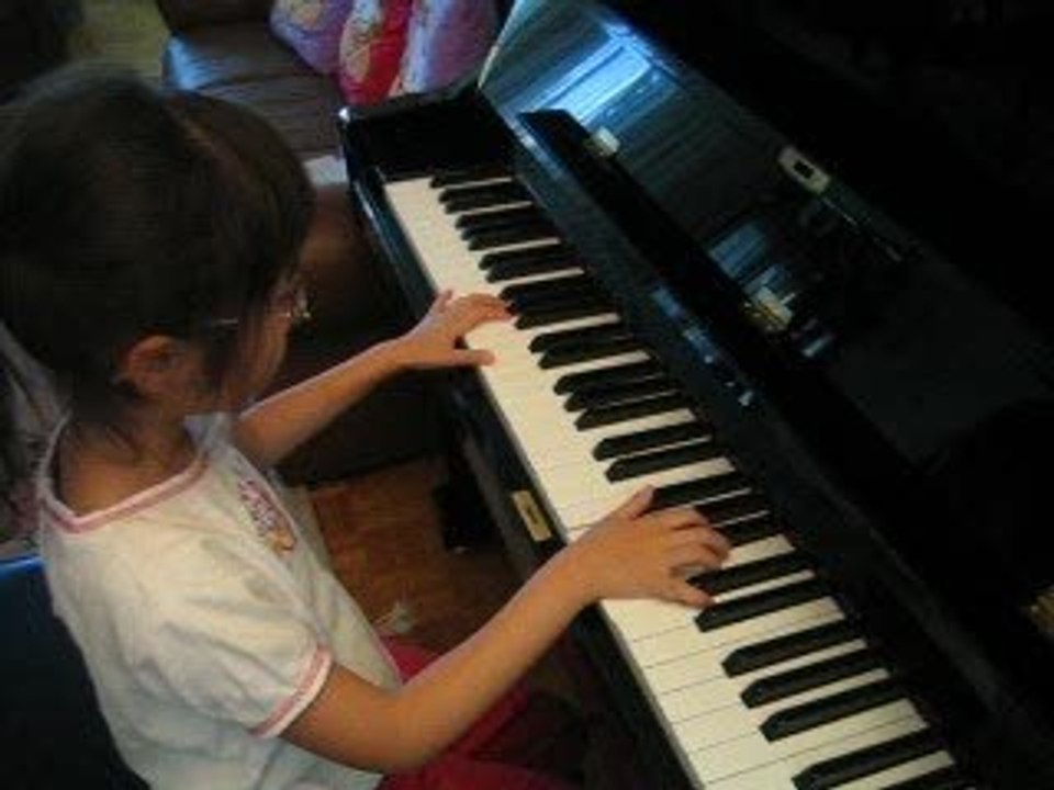 Canon in D - Piano version by Abigail