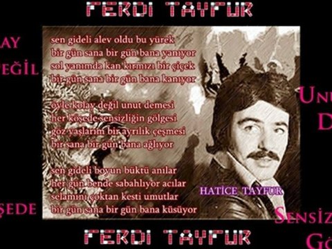 Sol Yanımda Kan Kırmızı Bir Çiçek Bir Gün Sana Bir Gün Bana Kanıyor ...