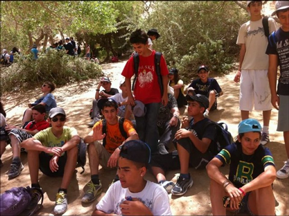 טיול שנתי כיתה ח בית ספר בן גוריון 2012