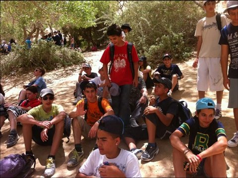 טיול שנתי כיתה ח בית ספר בן גוריון 2012