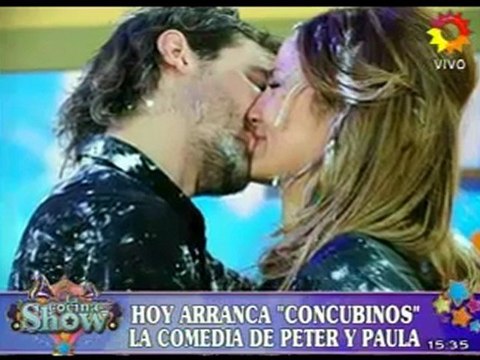 Pedro y Paula en la Cocina 2 (back 1er. capítulo de Concubinos) - 05 de Mayo