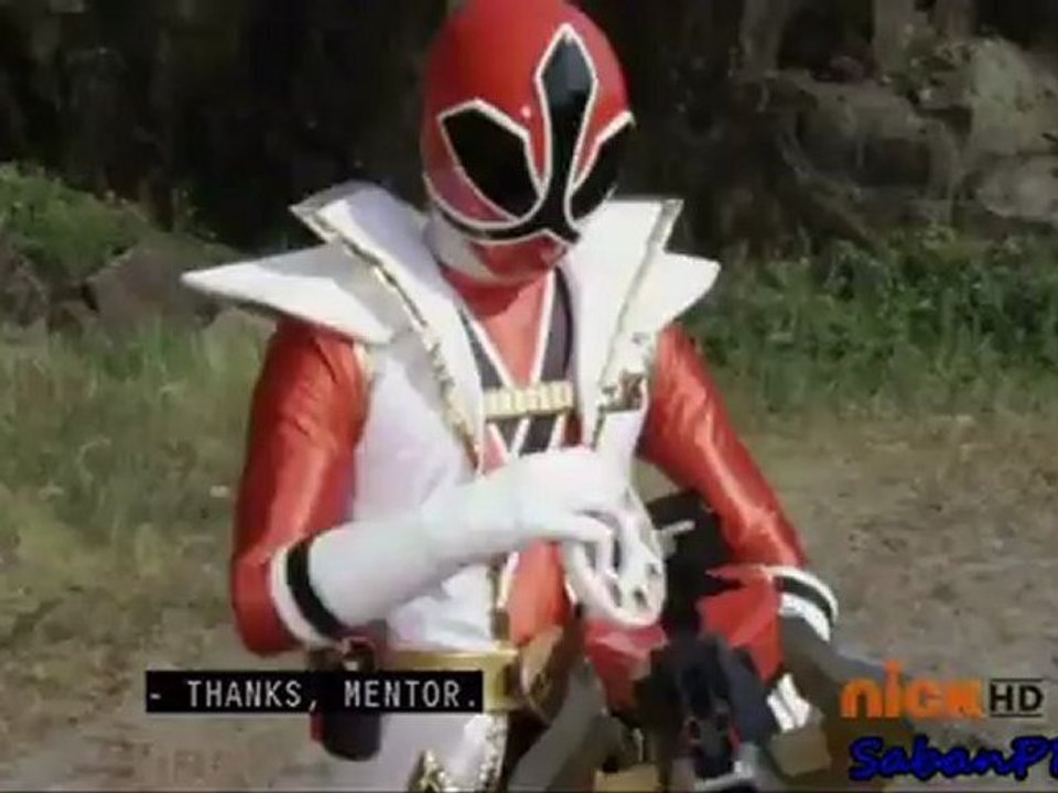 Power Rangers Super Samurai Ep 32 Mentor Fighting
