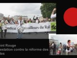 LE POINT ROUGE #26 : MANIF CONTRE LA RÉFORME DES RETRAITES