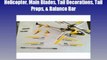 Full Replacement Parts Set for Syma S107 RC Helicopter, Main Blades, Tail Decorations, Tail Props, Balance Bar