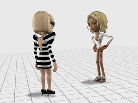 Britney Spears And Lady Gaga Fight Interview!