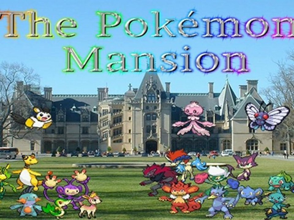 the Pokémon Mansion intro Season 1