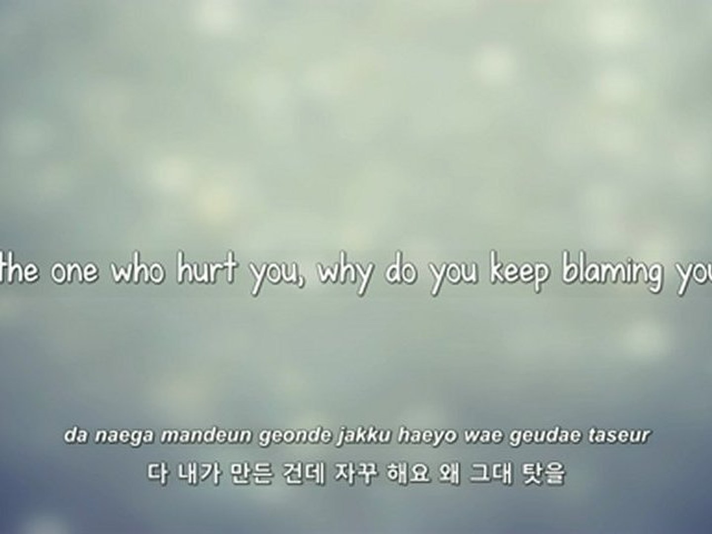 Btob 아버지 Father Lyrics Eng Rom Han Video Dailymotion