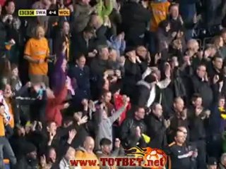 Суонси Сити - Вулверхэмптон (4-4) 28.04.2012