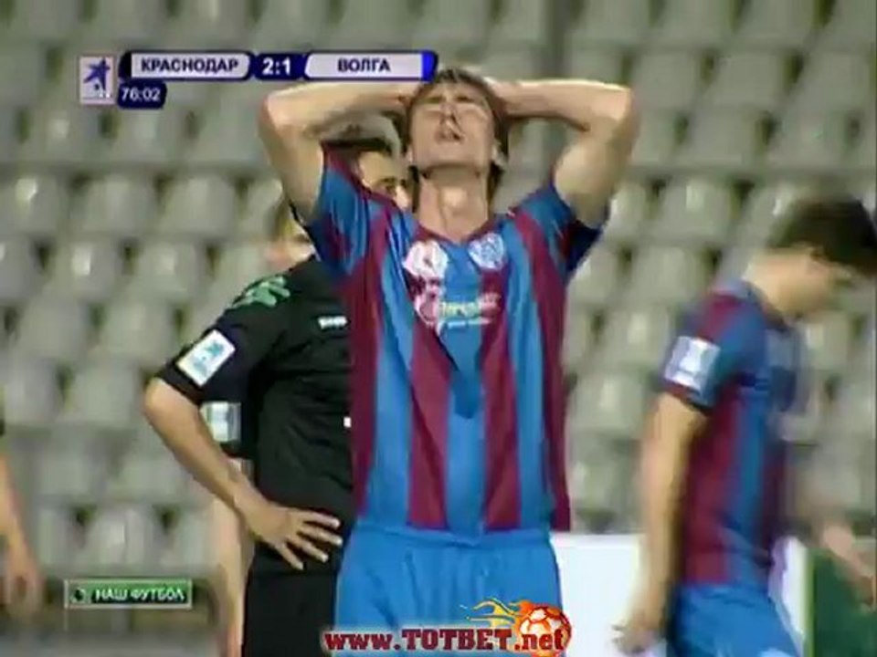 Краснодар - Волга (2-1) 27.04.2012