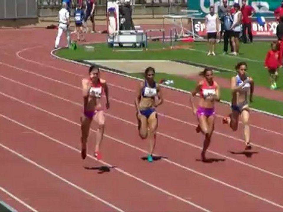 Lea Sprunger - 100m - Meeting Ouverture LS 2012