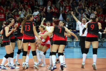 Olimpiyat vizesi parmaklarının ucunda