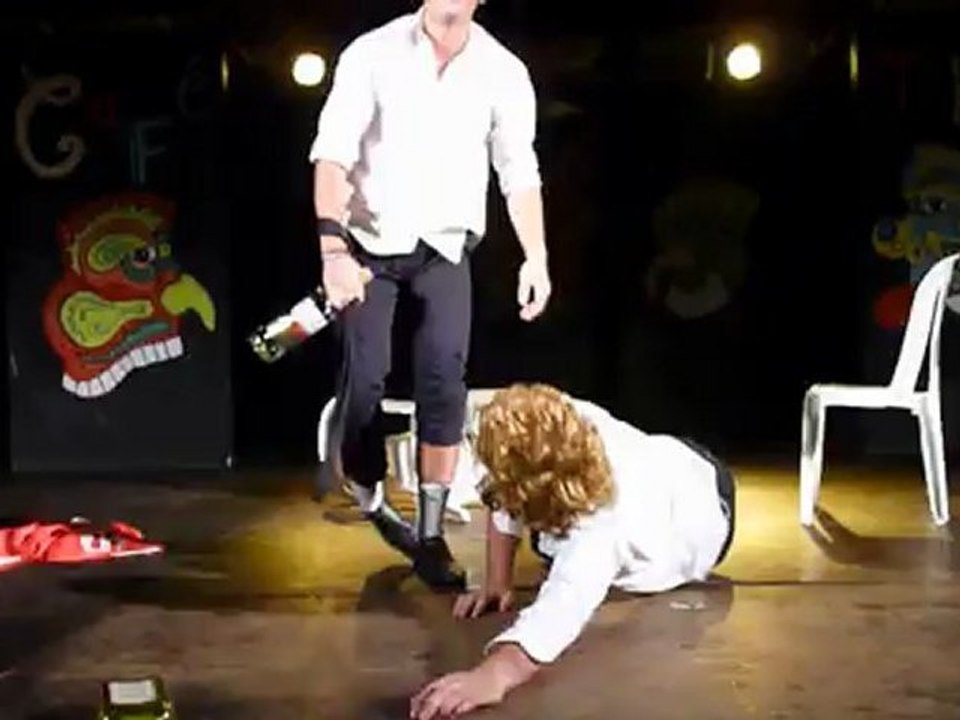 Café Thé Club lookéa Samana avril 2012 Sandrine, Maxime, Quentin et Francois