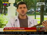 Cantante Jos Alejandro celebra cumpleaños de programa Toda Venezuela