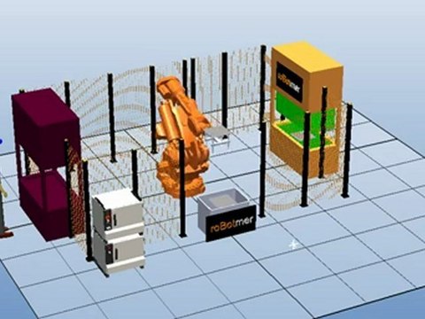 ABB Robot - ROBOTMER - IRB 6400 Material Handling Taşıma