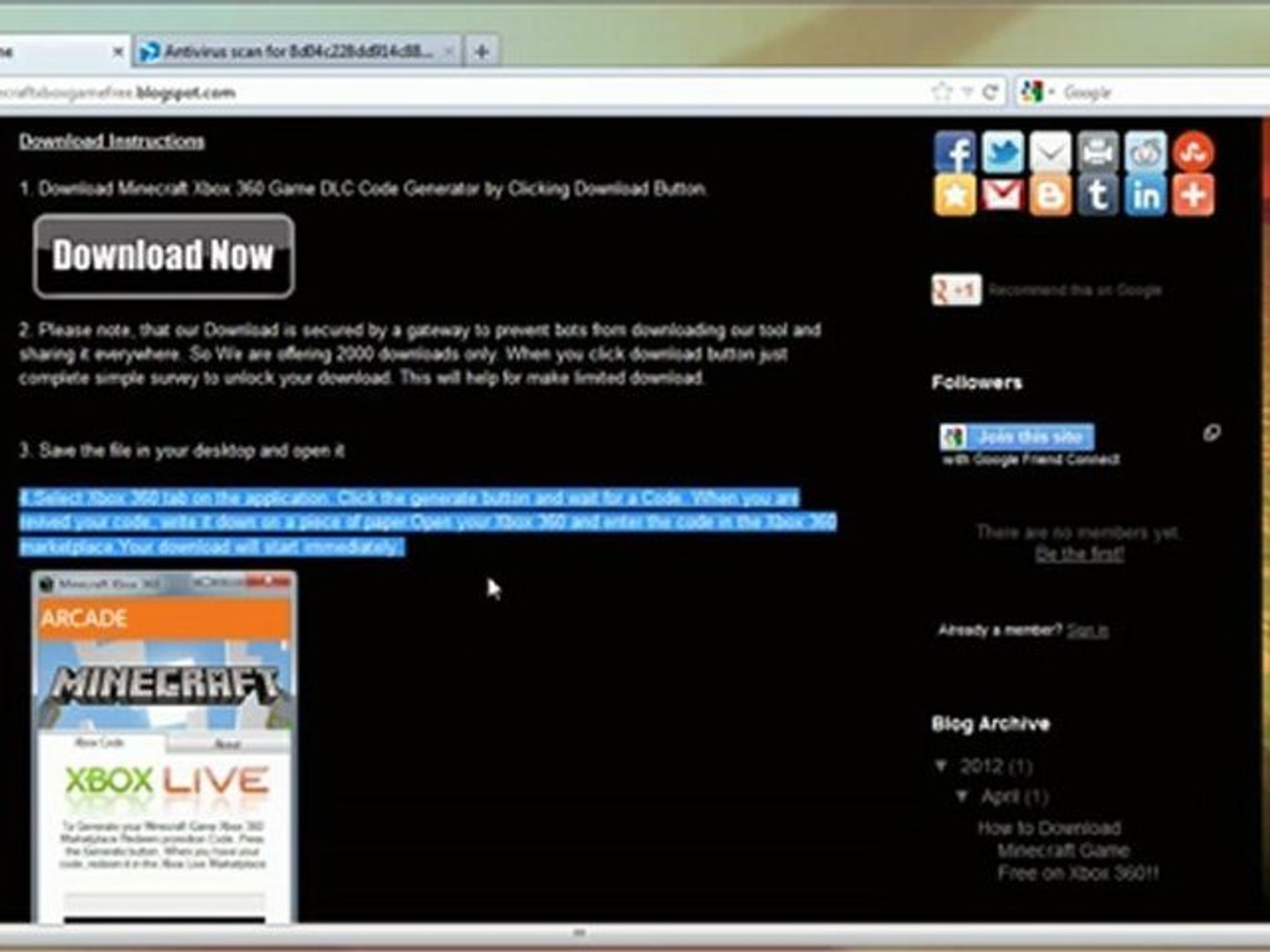 Minecraft Redeem Codes Leaked - Xbox 360 - video Dailymotion