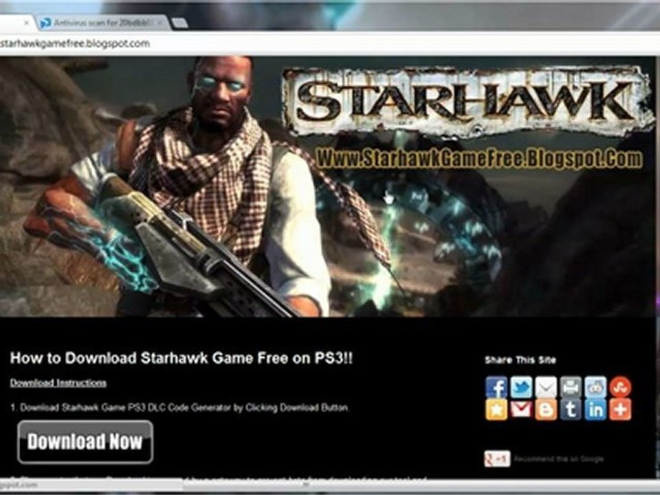 Install Starhawk Game Free On PS3 - Tutorial