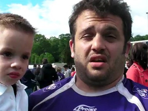 Rugby Fédérale 1 - Vincent Girard après USB - Valence d'Agen