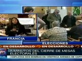 Proceso electoral francés se desarrolla con normalidad