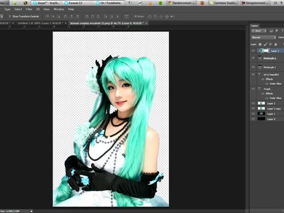 [PANDEMONIUM] Tutoriel photoshop : Signature niveau novice. by Tropik