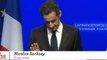 La déclaration de Nicolas Sarkozy après sa défaite