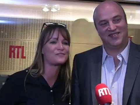 Vincent Parizot et Adeline François, de la Matinale de RTL, préparent déjà le lendemain de l'élection