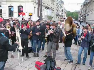 Election présidentielle - Le Mans place de la République