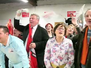 Présidentielle: La joie des socialistes à Cambrai