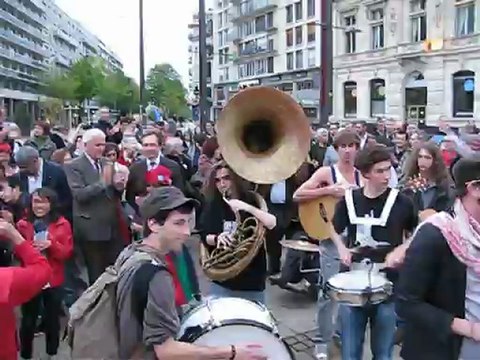Présidentielle Le Mans place de la République maire du Mans
