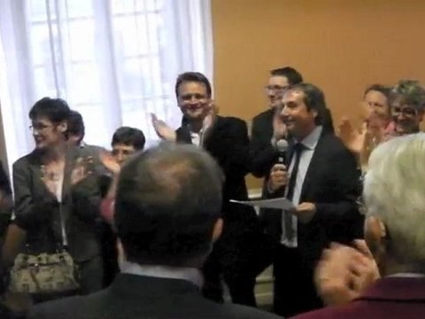 Bergerac : Dominique Rousseau annonce la victoire de François Hollande