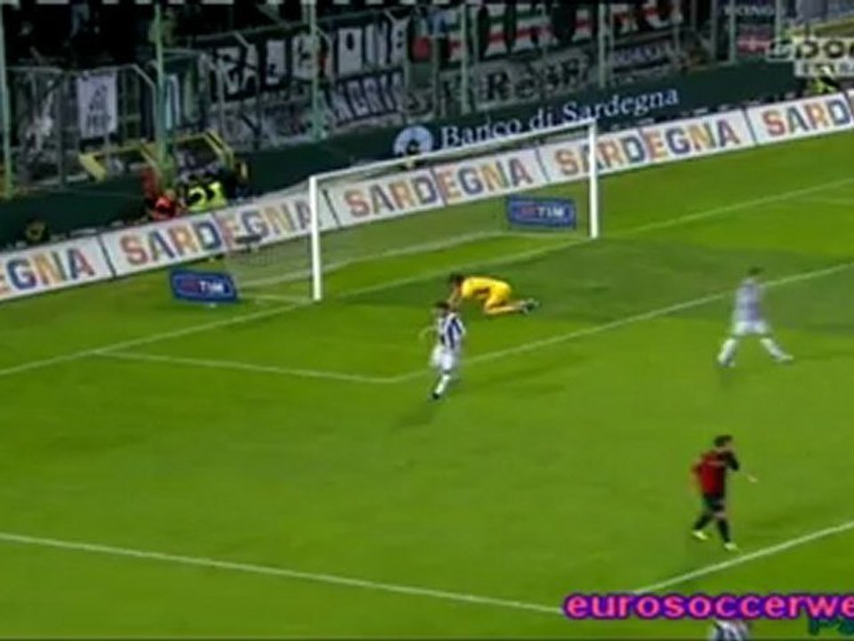 Juventus Cagliari - First Half Highlights