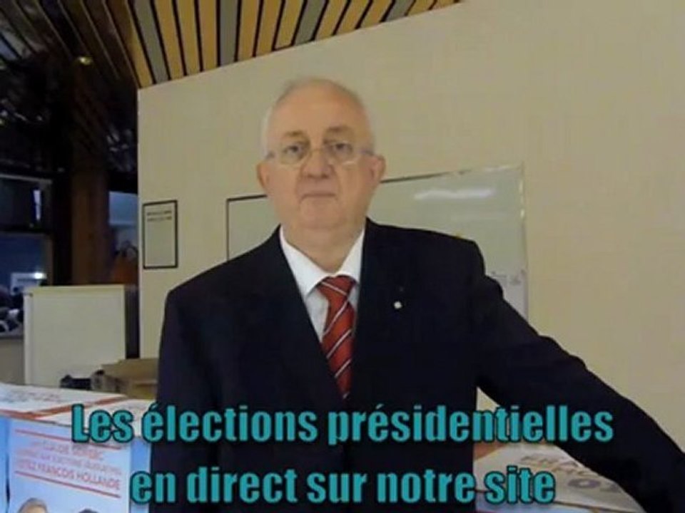 Election de François Hollande : réaction d'André Vantomme