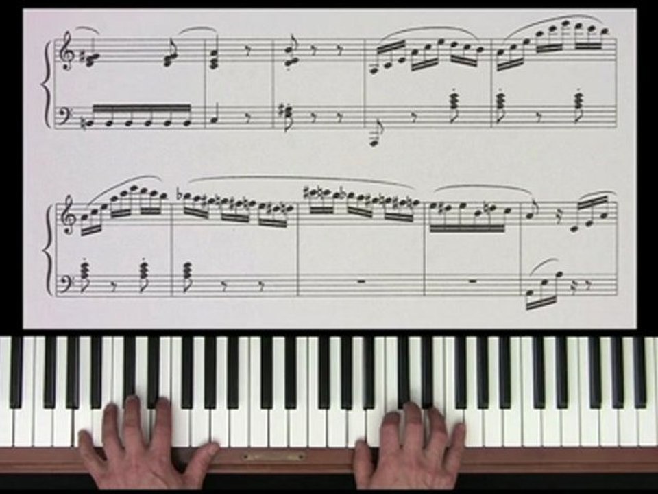 Lettre à Elise cours de piano n°7, Méthode Bernachon