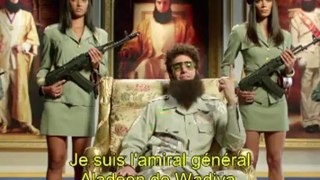 The Dictator Félicitations à Nicolas Sarkozy du Général Aladeen