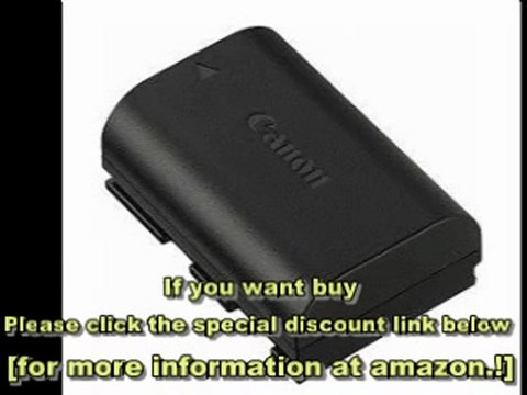 Canon LP-E6 Battery Pack for Select Canon Digital SLR Cameras (Retail Package)