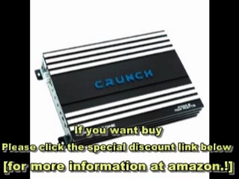 Crunch PowerZone P1100.2 1100 Maxx Watt Power A-B Class Two-Channel Amplifier