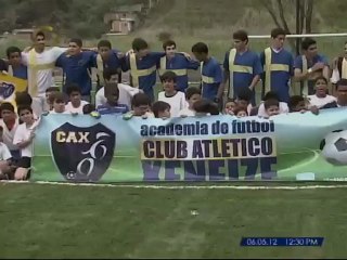 Ocariz inauguró junto a César Farías y Bebeto otra cancha en Lomas del Ávila