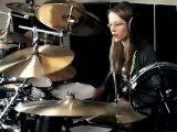Pull Me Under Dream Theater (Female Drum Cover)