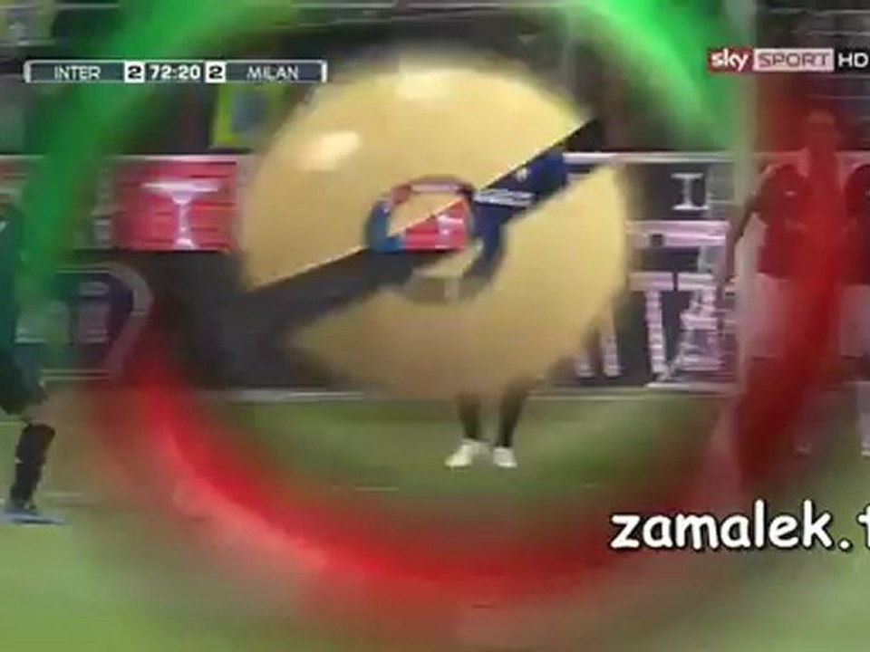 ملخص الشوط الثاني الانتر و ميلان