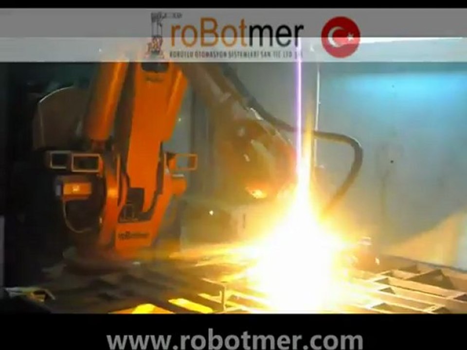 ABB IRB 6400 ROBOT PLASMA CUTTING - PLAZMA PLASMA KESIM ROBOT